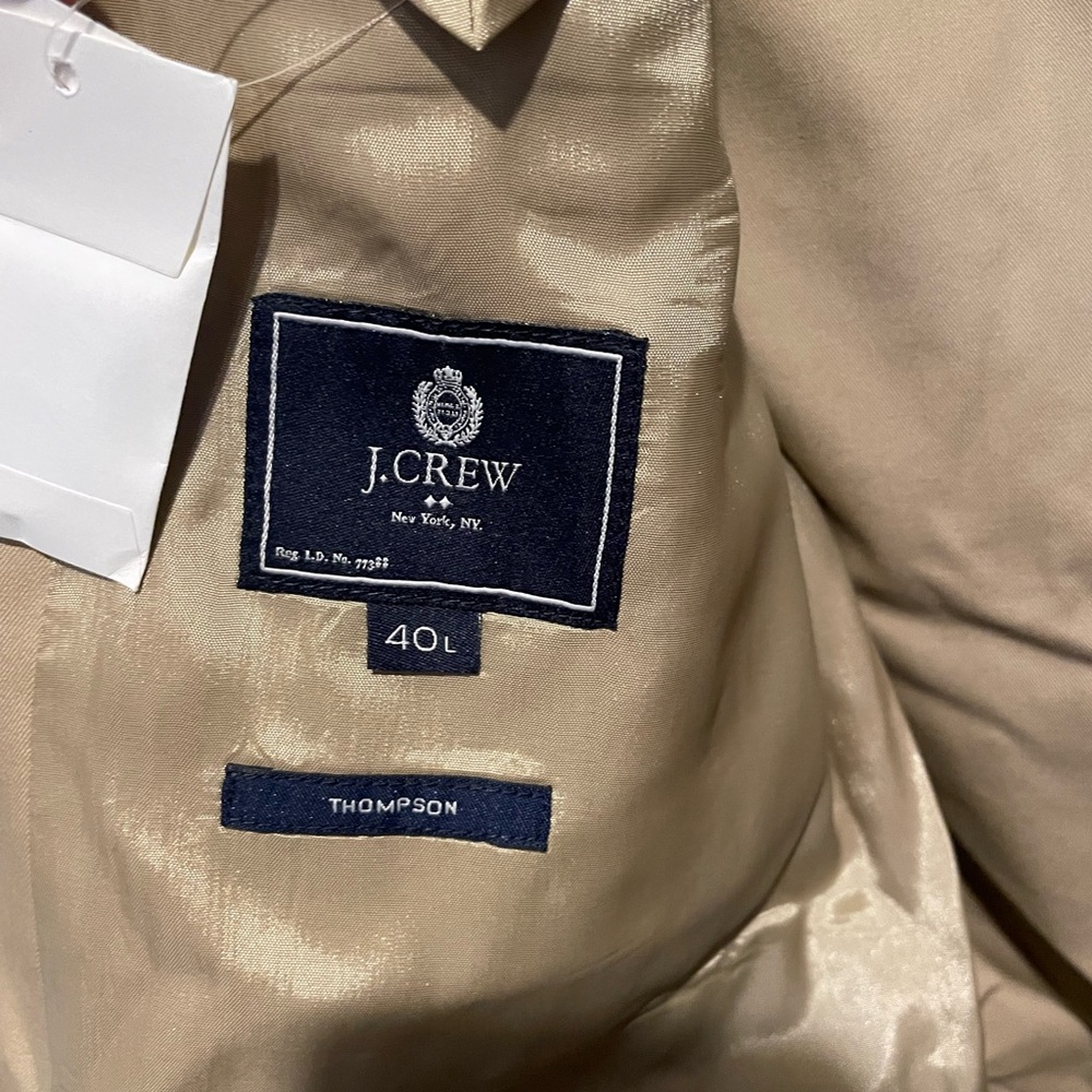 NWT J. Crew Classic Beige Blazer - Picture 2 of 3